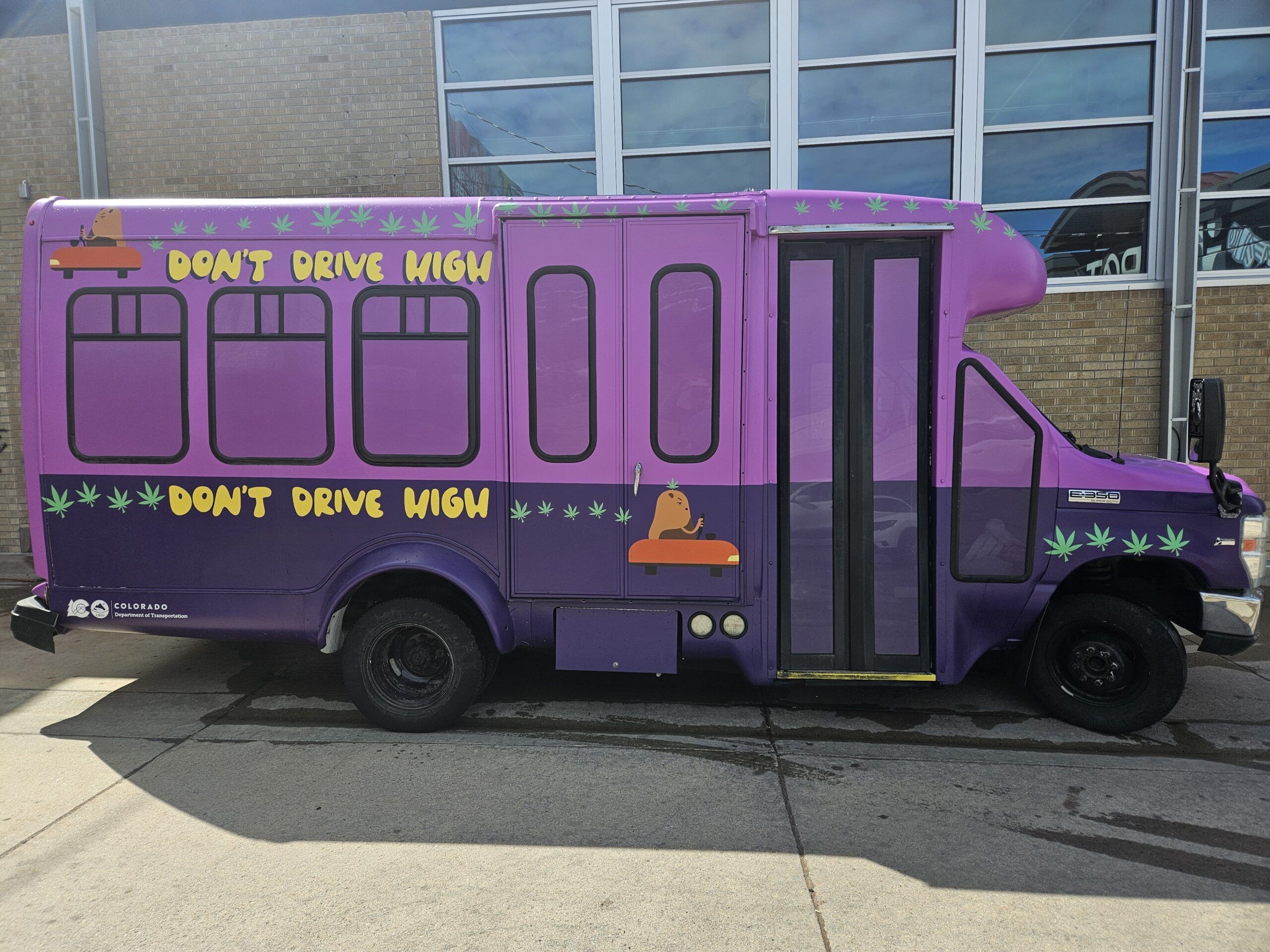 advertising on our tour bus with a wrap