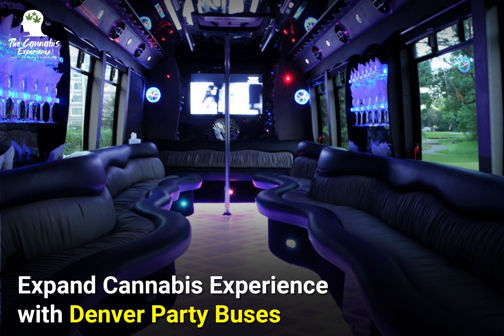 Cannabis Denver Party Bus